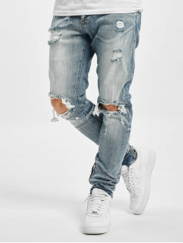 2Y Premium Straight Fit Jeans Liam  blau