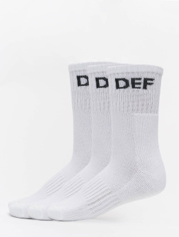 DEF Sokker 3-Pack hvit