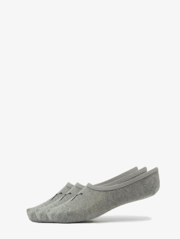 Puma Socks 3-Pack Footies grey
