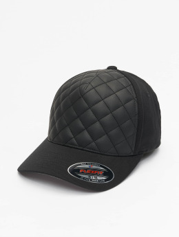 Flexfit Flexfitted Cap Diamond Quilted schwarz