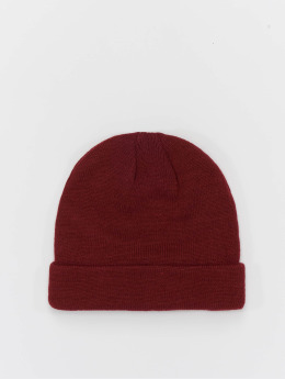 MSTRDS Beanie Short Cuff Knit rood
