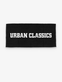 Urban Classics Håndkle 2-Tone Logo svart