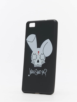 Who Shot Ya? Handyhülle  Bunny Logo Huawei schwarz