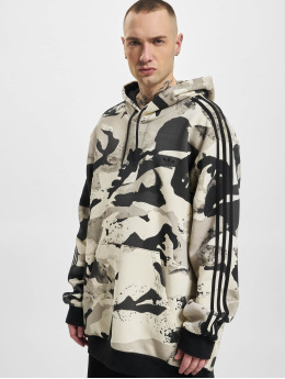 adidas Originals Bluzy z kapturem Camo Aop moro