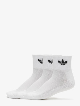adidas Originals Ponožky Mid Ankle bílý