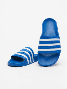 blue adidas adilette slide