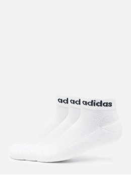 adidas Originals Socks Lin Ankle 3 Pack white