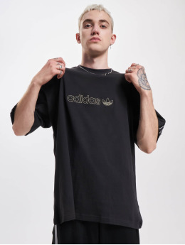 adidas Originals T-Shirt Shadow Stripe  black