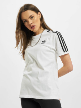 adidas Originals T-skjorter 3 Stripes hvit