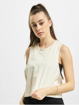 adidas Originals Tank Tops Cropped béžová
