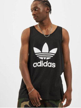 adidas Originals Tank Tops Trefoil  czarny