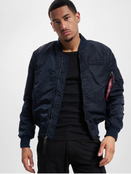 Alpha Industries Bomberjacke MA 1 VF Authentic Overdyed blau