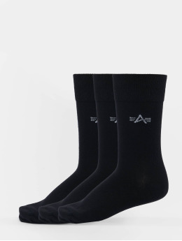 Alpha Industries Calcetines 3 Pack negro