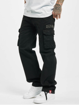 Alpha Industries Cargobroek Jet zwart