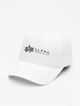 Alpha Industries Snapback Cap Alpha  weiß
