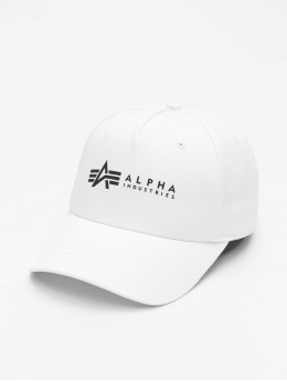 Alpha Industries Snapback Cap Alpha  white