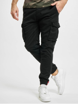 Alpha Industries Spodnie Chino/Cargo Cotton Twill  czarny