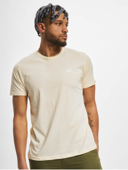 Alpha Industries T-Shirt Basic Small Logo beige