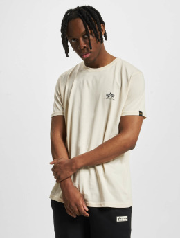 Alpha Industries T-Shirt Backprint blanc