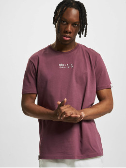Alpha Industries T-Shirt Organics EMB red