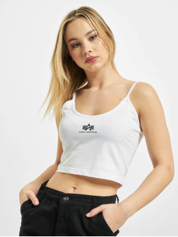 Alpha Industries Tops Basic Crop bialy