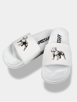 Amstaff Sandals Dogs white