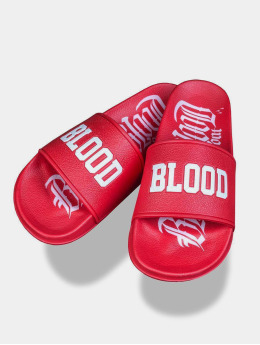Amstaff Slipper/Sandaal Blood In Blood Out Logo rood