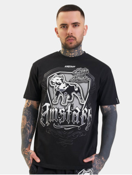 Amstaff T-Shirt Stamic  schwarz