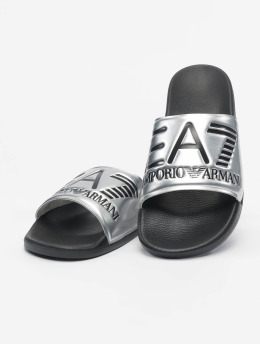 Armani Badesko/sandaler EA7 sølv
