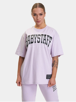Babystaff t-shirt College Oversized  paars