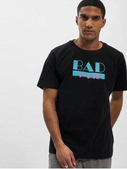Bad   Mad T-Shirty Miami R Neck czarny