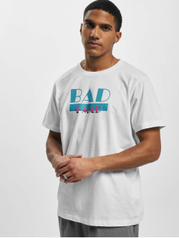Bad   Mad T-skjorter Miami R Neck hvit
