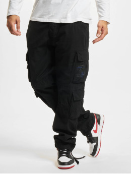 Brandit Cargobroek Pure Slim Fit zwart
