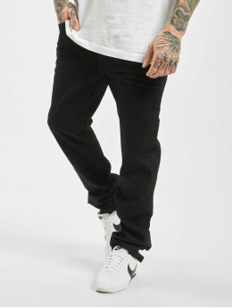 Brandit Dżinsy straight fit Mason Unwashed czarny