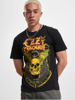Brandit T-shirts Ozzy Skull sort