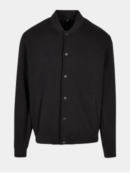 Build Your Brand College Jacke Heavy Tonal schwarz