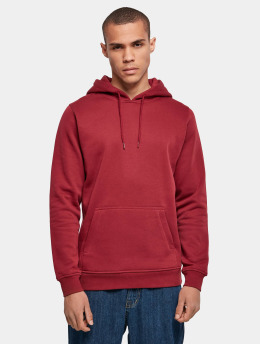 Build Your Brand Sweat capuche Heavy  rouge