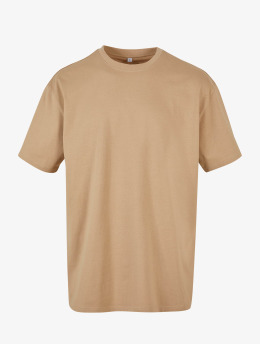 Build Your Brand T-skjorter Heavy Oversize beige