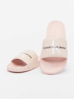 Calvin Klein Badesko/sandaler Monogram rosa