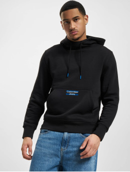 Calvin Klein Jeans Hoody Transparent Stripe schwarz