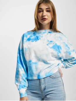 Calvin Klein Pullover All Over Print blau