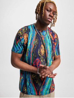Carlo Colucci T-paidat RH Knit Print sininen