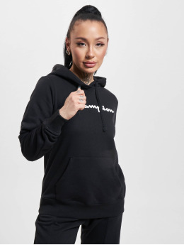 Champion Hoody Logo  schwarz