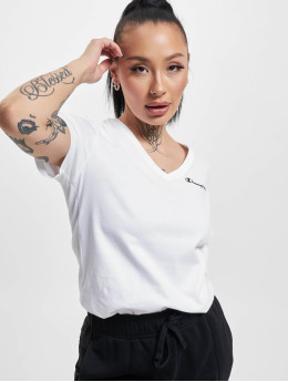 Champion T-paidat V-Neck valkoinen