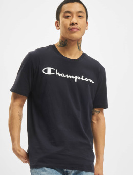 Champion T-skjorter Logo  blå