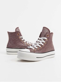 Converse Baskets Glitter  rouge