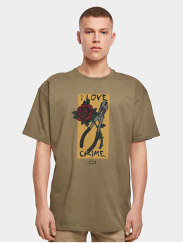 Dangerous DNGRS T-Shirt Rosecutter  olive