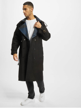 De Ferro Mantel Word Long schwarz