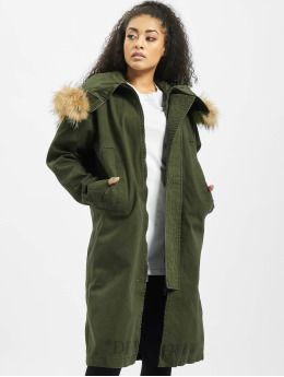 De Ferro Parka She Deferro zielony