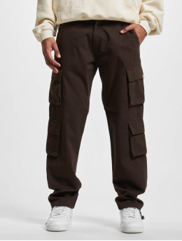 DEF Chino bukser Basic  brun